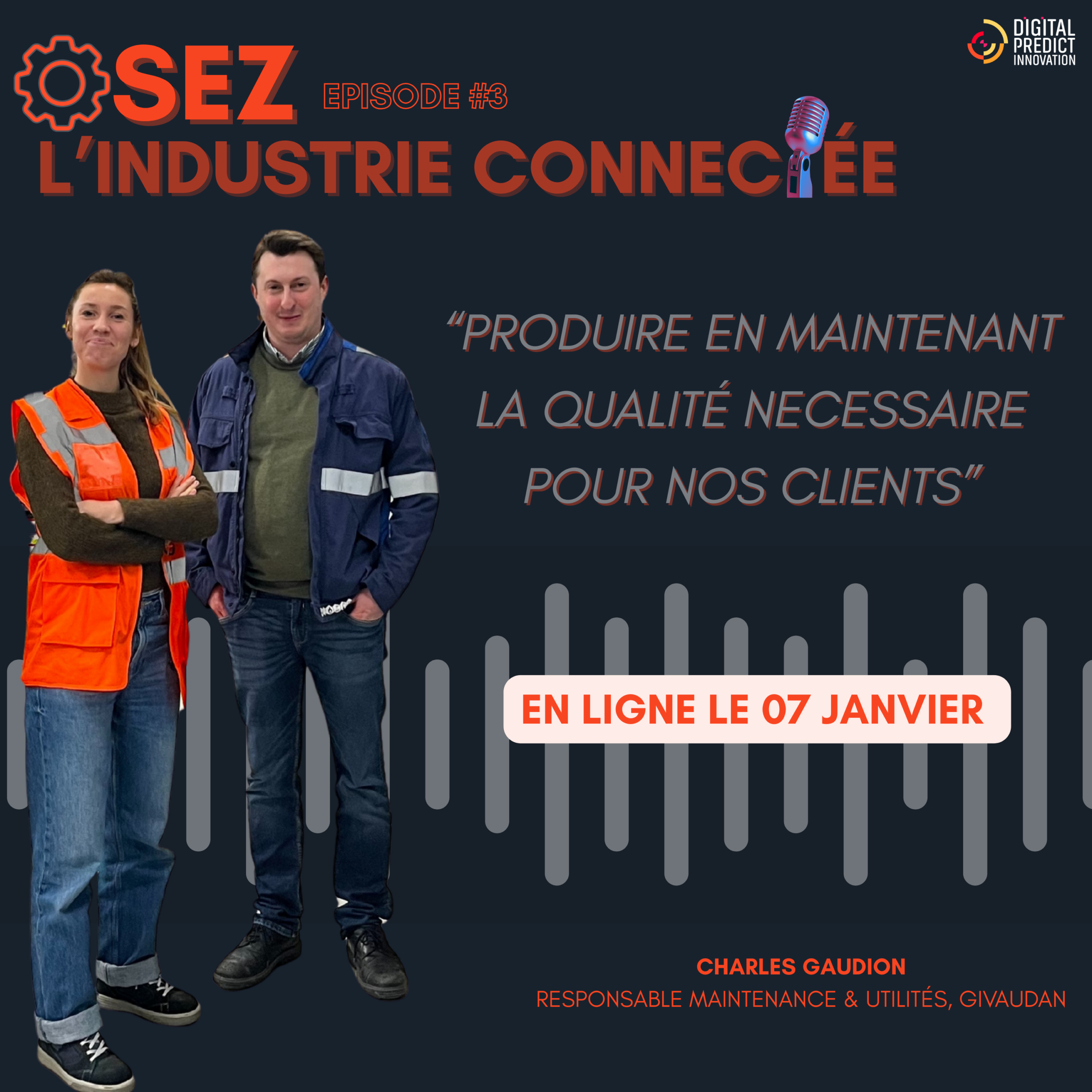 Podcast : Responsable maintenance & utilités de l'industriel GIVAUDAN